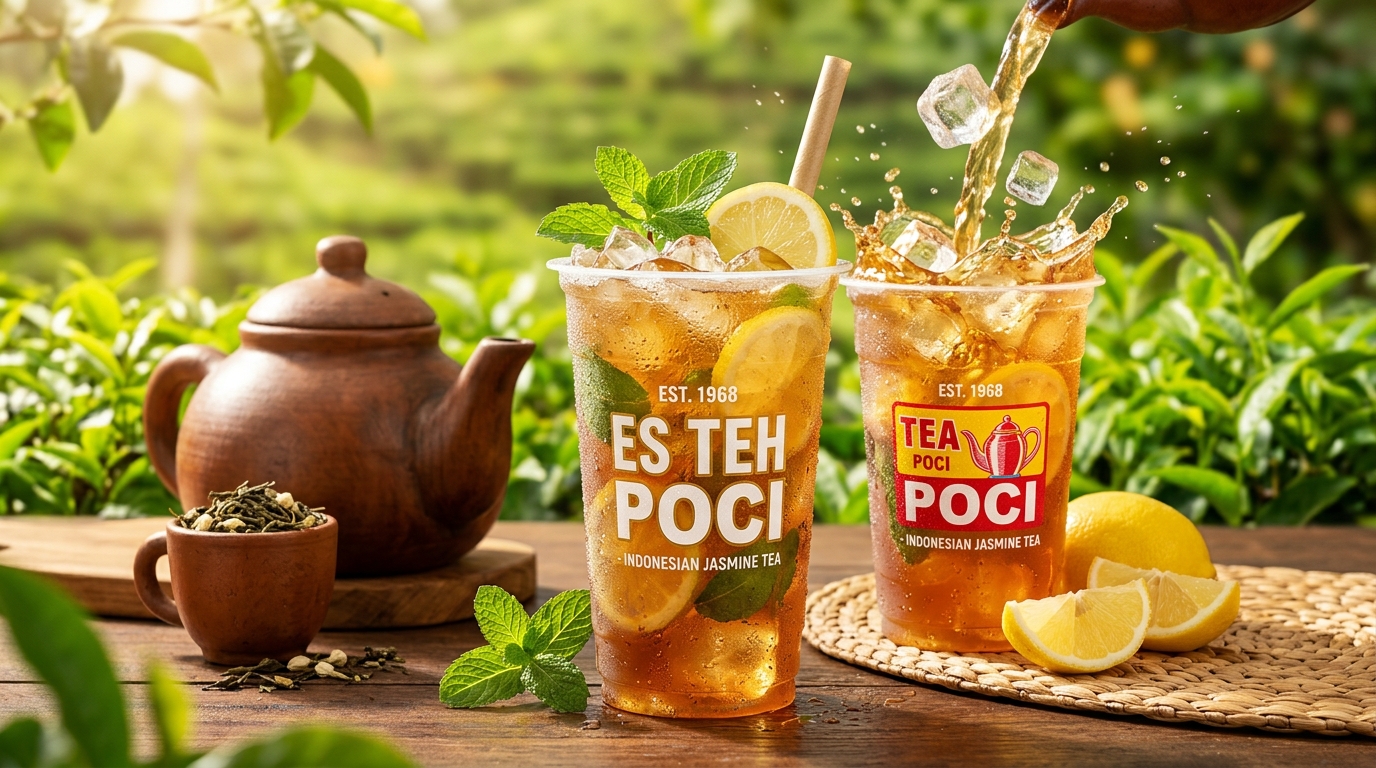 Segarnya Es Teh Poci Mide