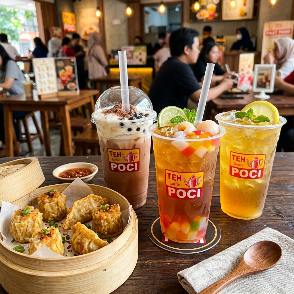 Varian Es Teh Poci Mide & Dimsum